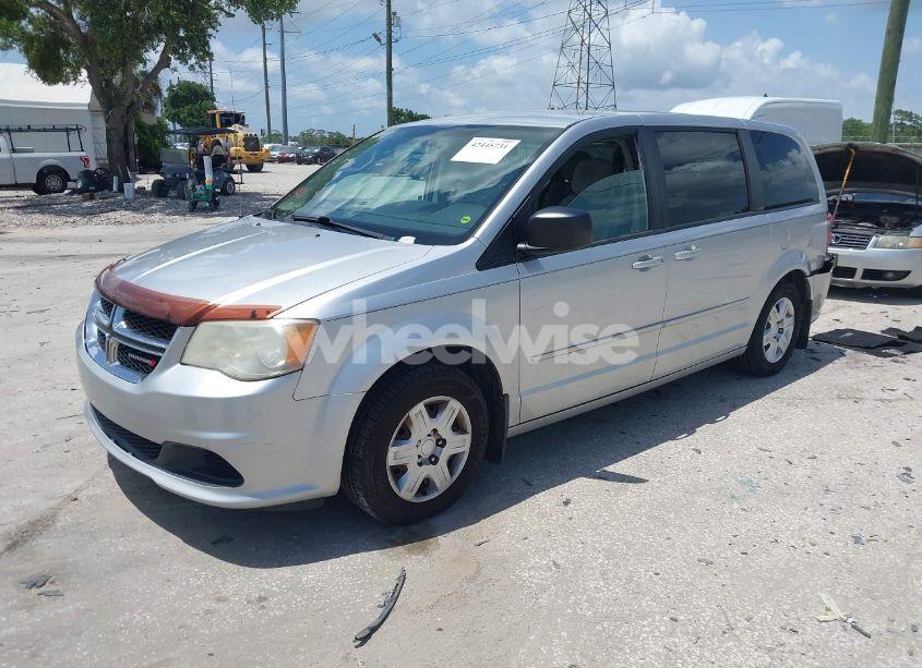 Photo 2 of 2012 Dodge Grand CARAVAN SE/AVP (VIN 2C4RDGBGXCR312156)