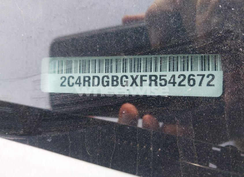 Photo 9 of 2015 Dodge Grand CARAVAN SE (VIN 2C4RDGBGXFR542672)