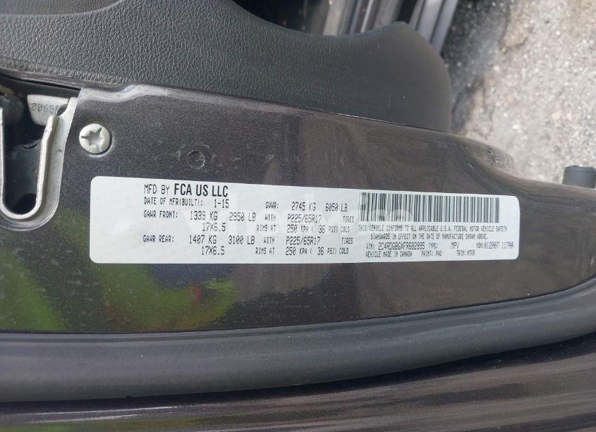 Photo 9 of 2015 Dodge Grand CARAVAN SE (VIN 2C4RDGBGXFR682995)