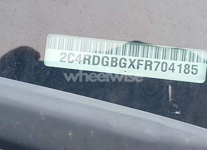 Photo 12 of 2015 Dodge Grand CARAVAN SE PLUS (VIN 2C4RDGBGXFR704185)