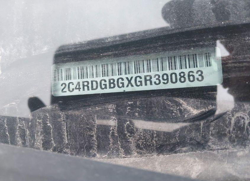 Photo 9 of 2016 Dodge Grand CARAVAN SE (VIN 2C4RDGBGXGR390863)