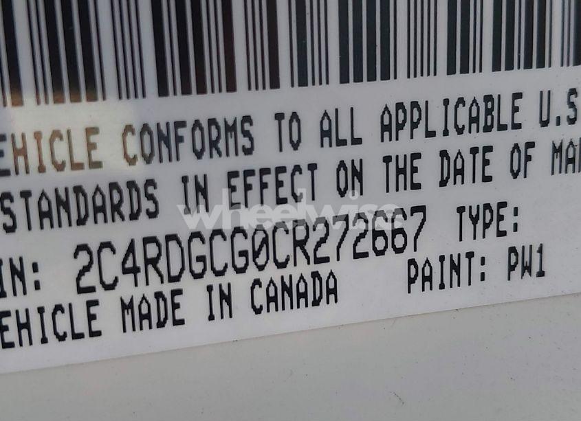 Photo 9 of 2012 Dodge Grand CARAVAN SXT (VIN 2C4RDGCG0CR272667)