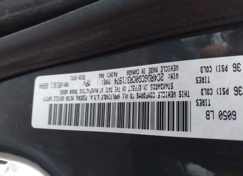 Photo 9 of 2012 Dodge Grand CARAVAN SXT (VIN 2C4RDGCG0CR371974)