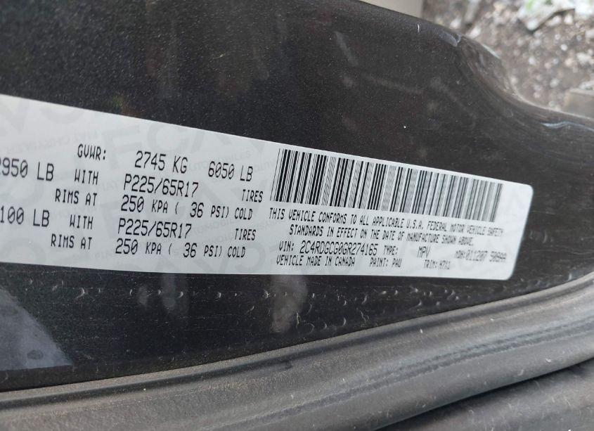 Photo 9 of 2016 Dodge Grand CARAVAN SXT (VIN 2C4RDGCG0GR274165)