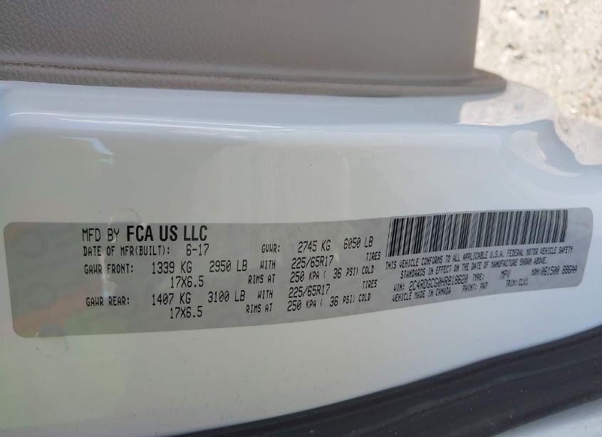 Photo 9 of 2017 Dodge Grand CARAVAN SXT (VIN 2C4RDGCG0HR818620)