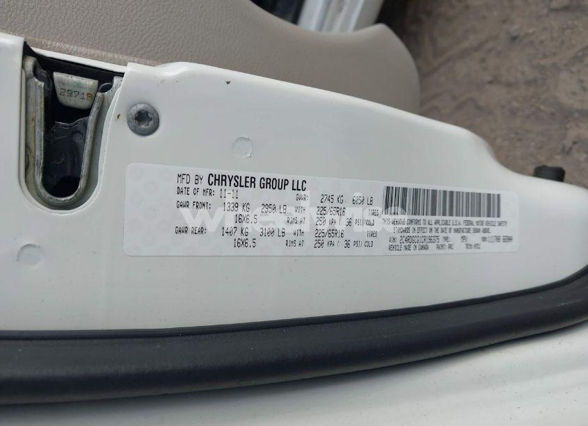 Photo 9 of 2012 Dodge Grand CARAVAN SXT (VIN 2C4RDGCG1CR196375)