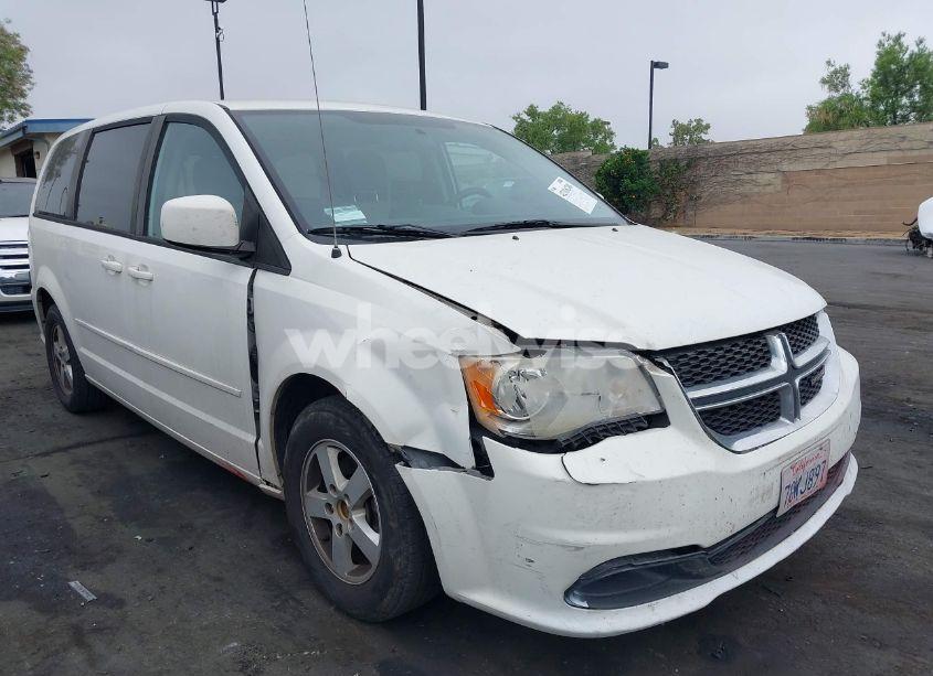 2012 Dodge Grand CARAVAN SXT (VIN 2C4RDGCG1CR274833) main photo