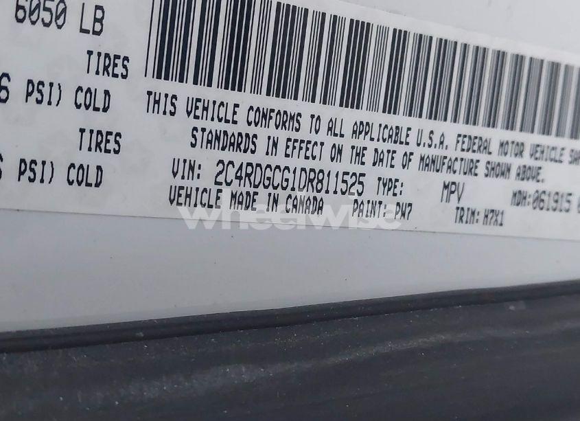 Photo 9 of 2013 Dodge Grand CARAVAN SXT (VIN 2C4RDGCG1DR811525)