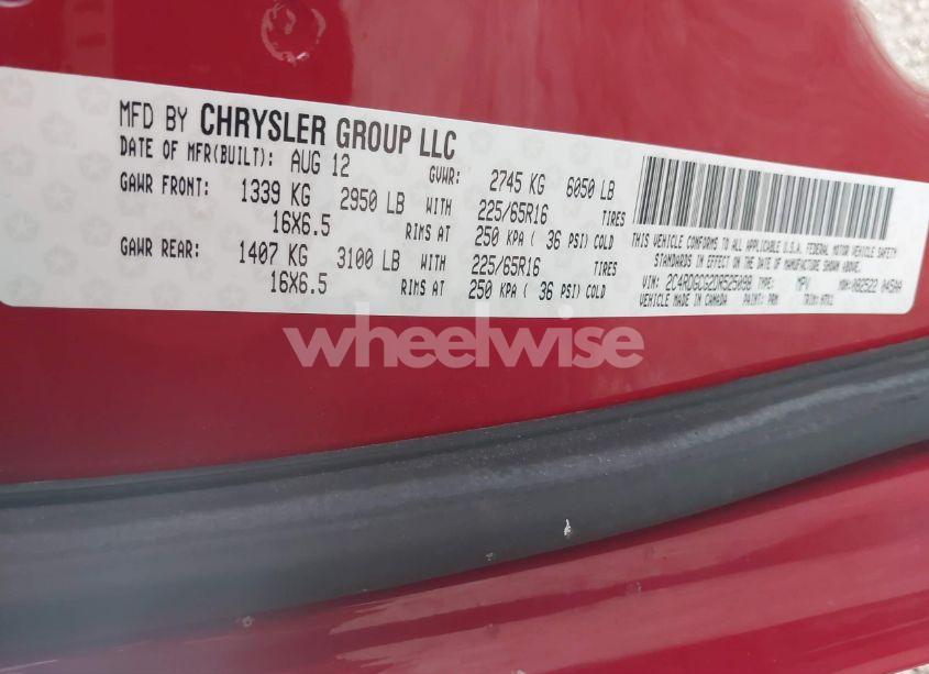 Photo 9 of 2013 Dodge Grand CARAVAN SXT (VIN 2C4RDGCG2DR525098)