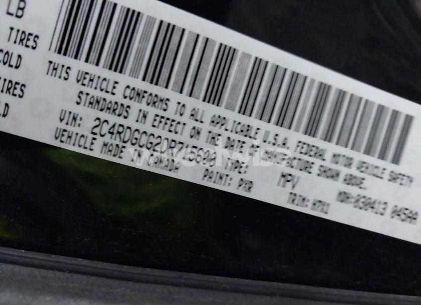 Photo 9 of 2013 Dodge Grand CARAVAN SXT (VIN 2C4RDGCG2DR715600)