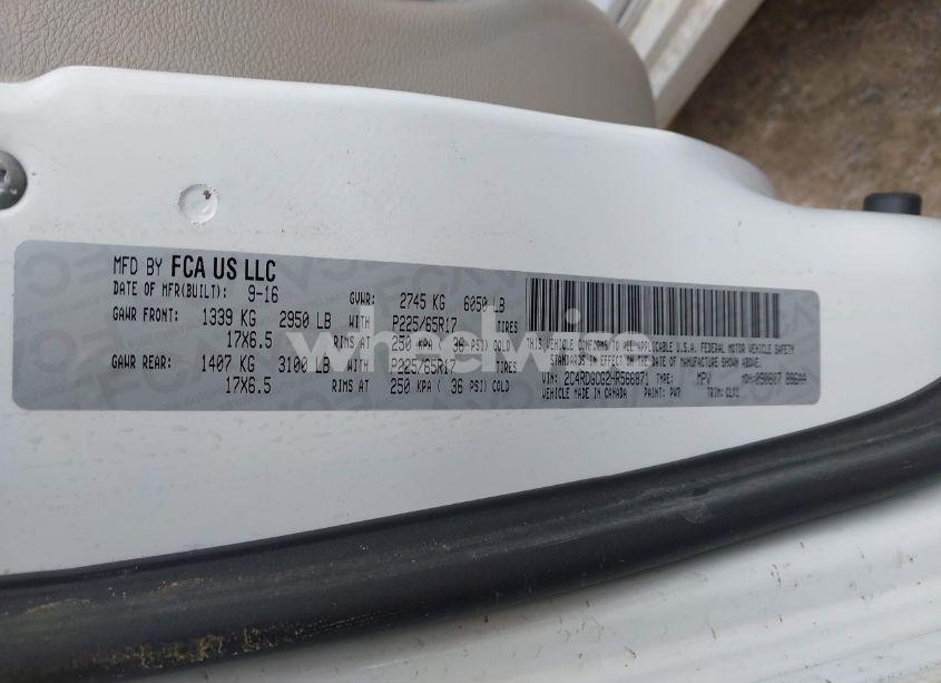 Photo 9 of 2017 Dodge Grand CARAVAN SXT (VIN 2C4RDGCG2HR566871)