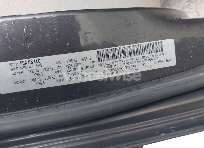 Photo 9 of 2017 Dodge Grand CARAVAN SXT (VIN 2C4RDGCG2HR566918)