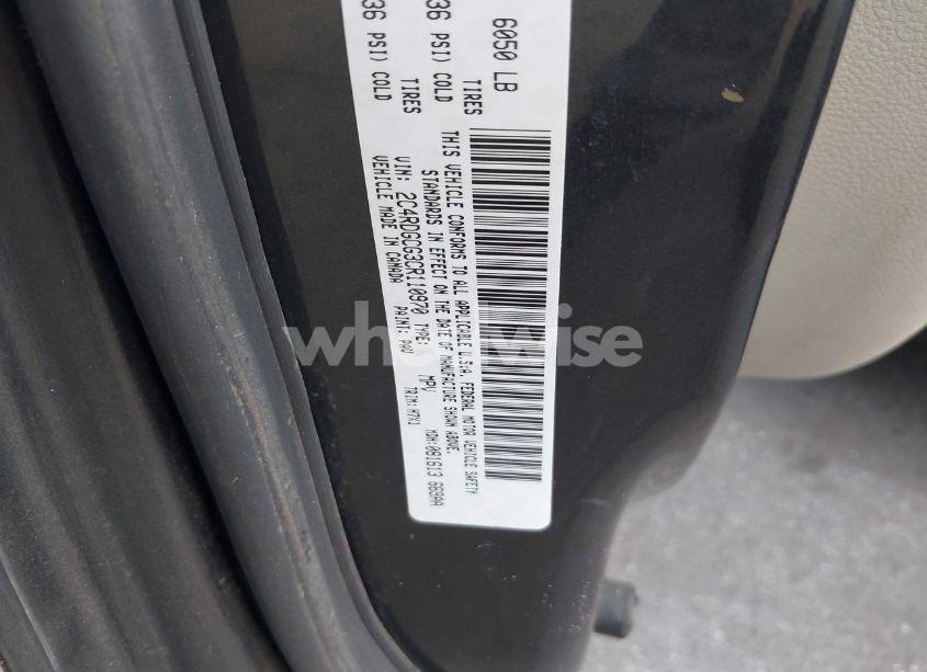 Photo 9 of 2012 Dodge Grand CARAVAN SXT (VIN 2C4RDGCG3CR110970)