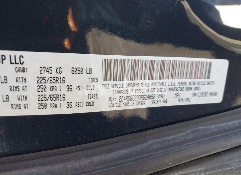 Photo 9 of 2013 Dodge Grand CARAVAN SXT (VIN 2C4RDGCG3DR624092)