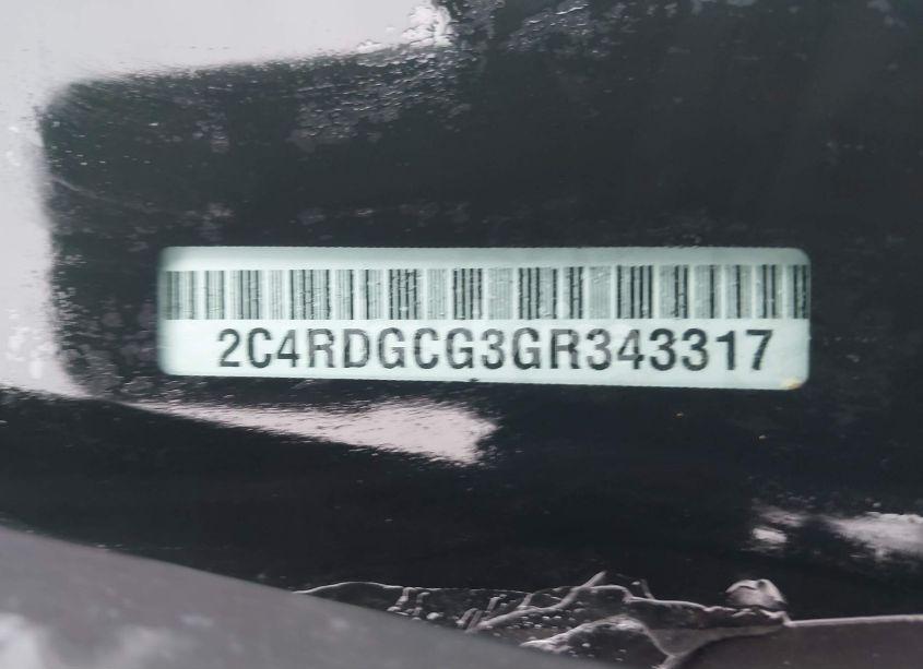 Photo 9 of 2016 Dodge Grand CARAVAN SXT (VIN 2C4RDGCG3GR343317)