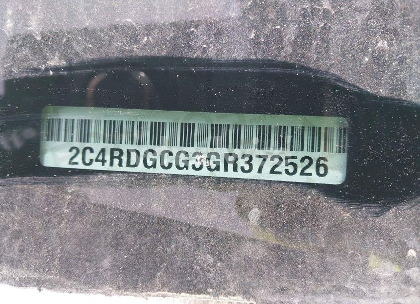 Photo 9 of 2016 Dodge Grand CARAVAN SXT (VIN 2C4RDGCG3GR372526)