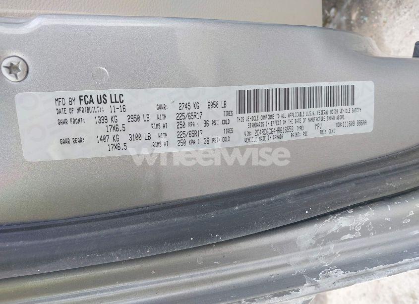 Photo 9 of 2017 Dodge Grand CARAVAN SXT (VIN 2C4RDGCG4HR616556)