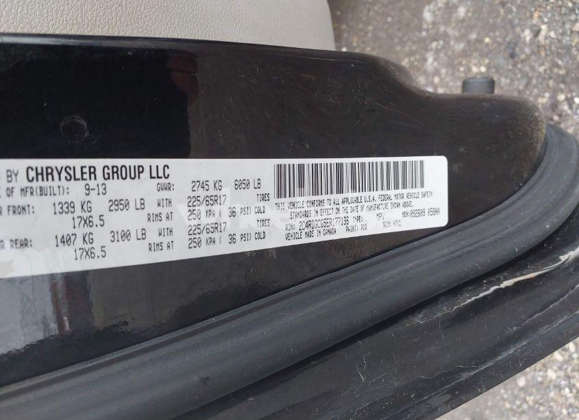 Photo 9 of 2014 Dodge Grand CARAVAN SXT (VIN 2C4RDGCG5ER177136)