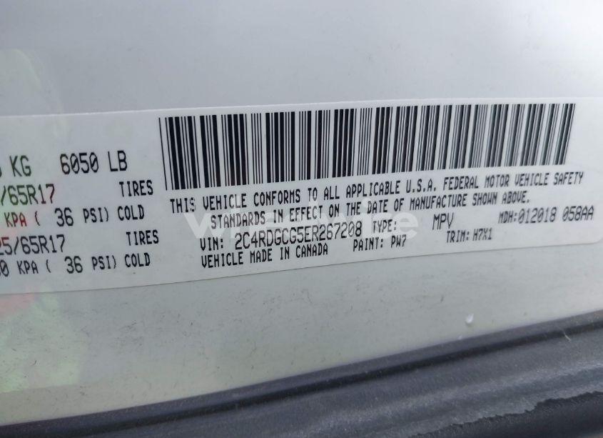 Photo 9 of 2014 Dodge Grand CARAVAN SXT (VIN 2C4RDGCG5ER267208)