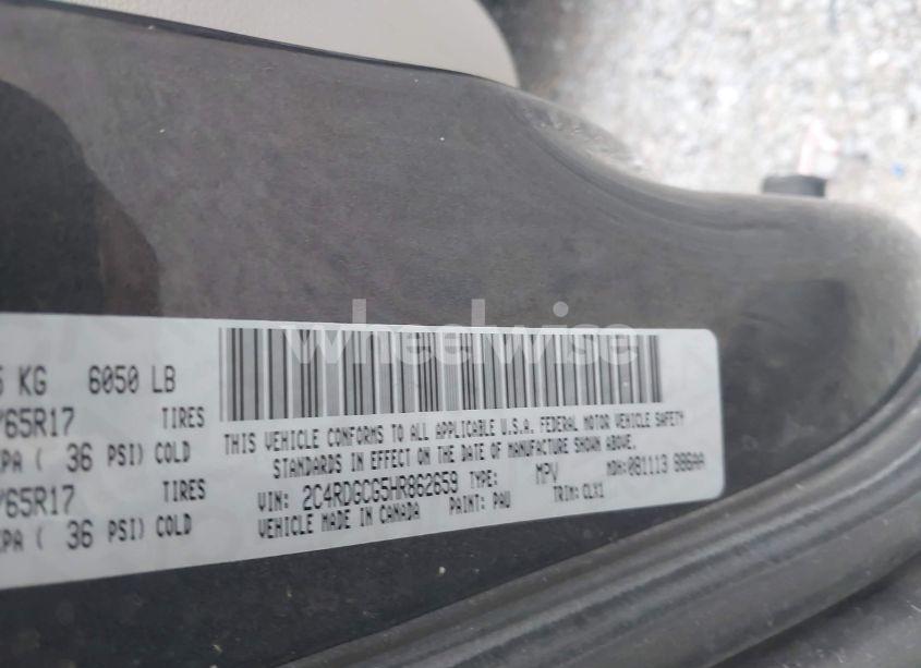 Photo 9 of 2017 Dodge Grand CARAVAN SXT (VIN 2C4RDGCG5HR862659)