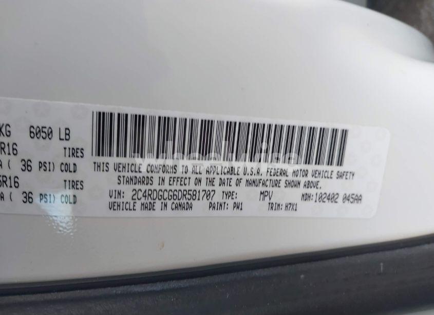 Photo 9 of 2013 Dodge Grand CARAVAN SXT (VIN 2C4RDGCG6DR581707)