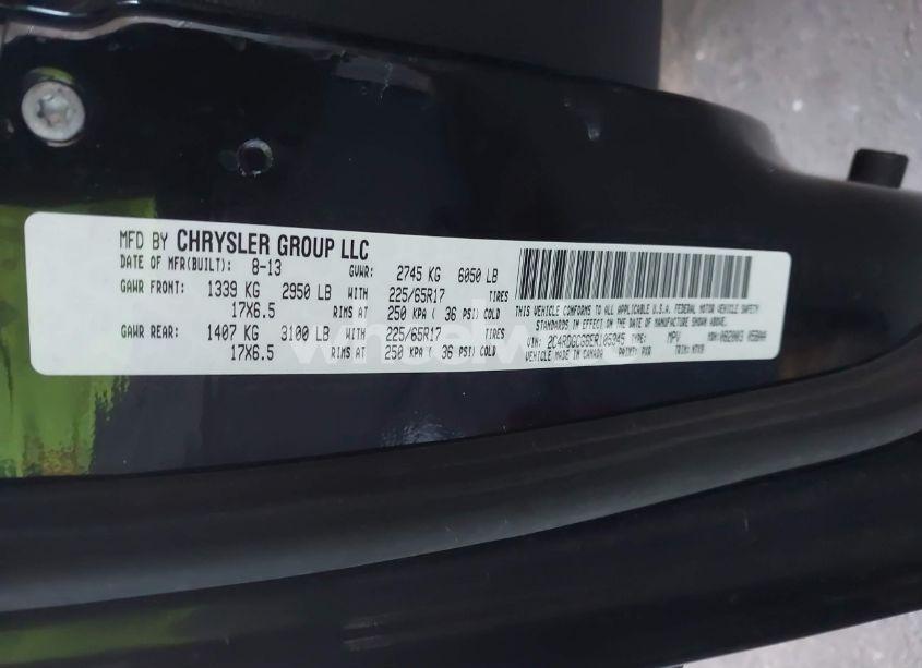 Photo 9 of 2014 Dodge Grand CARAVAN SXT (VIN 2C4RDGCG6ER105345)