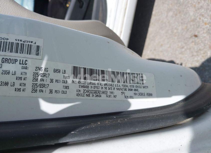 Photo 9 of 2014 Dodge Grand CARAVAN SXT (VIN 2C4RDGCG6ER210032)