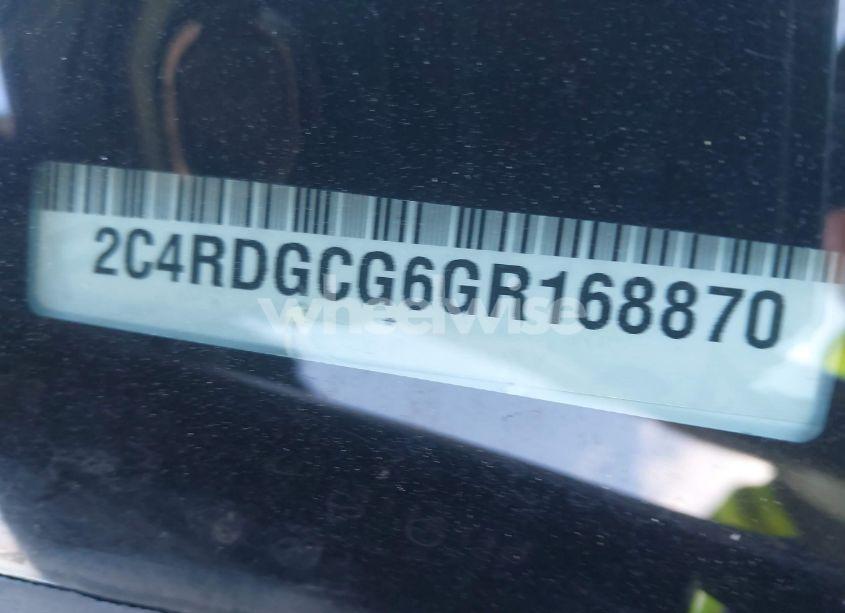 Photo 9 of 2016 Dodge Grand CARAVAN SXT (VIN 2C4RDGCG6GR168870)