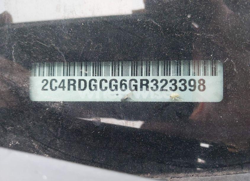 Photo 9 of 2016 Dodge Grand CARAVAN SXT (VIN 2C4RDGCG6GR323398)