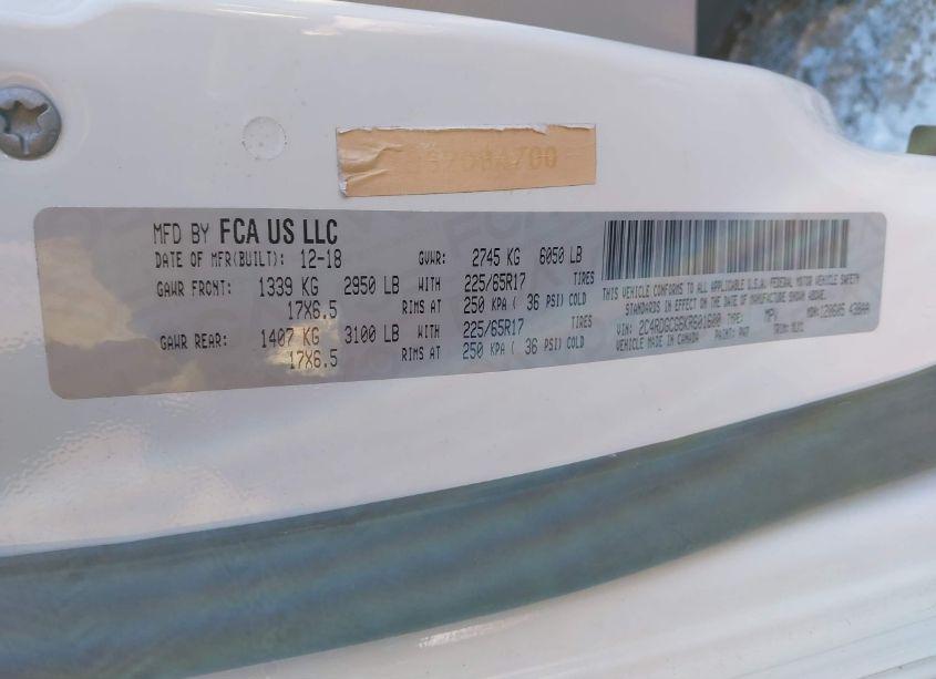 Photo 9 of 2019 Dodge Grand CARAVAN SXT (VIN 2C4RDGCG6KR601600)