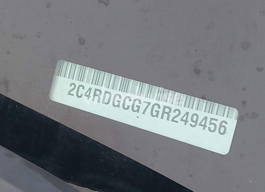 Photo 9 of 2016 Dodge Grand CARAVAN SXT (VIN 2C4RDGCG7GR249456)