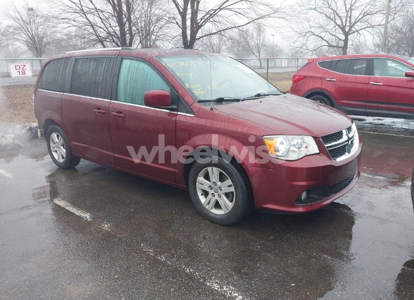 2018 Dodge Grand CARAVAN SXT (VIN 2C4RDGCG7JR216383) main photo