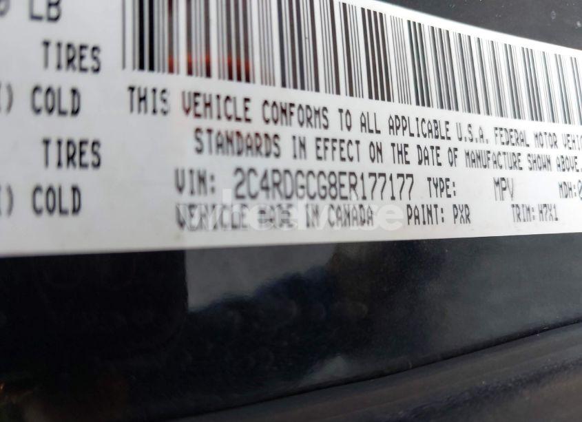 Photo 9 of 2014 Dodge Grand CARAVAN SXT (VIN 2C4RDGCG8ER177177)