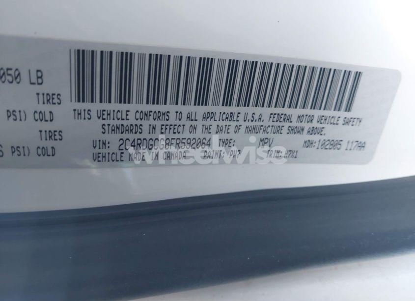 Photo 9 of 2015 Dodge Grand CARAVAN SXT (VIN 2C4RDGCG8FR592064)