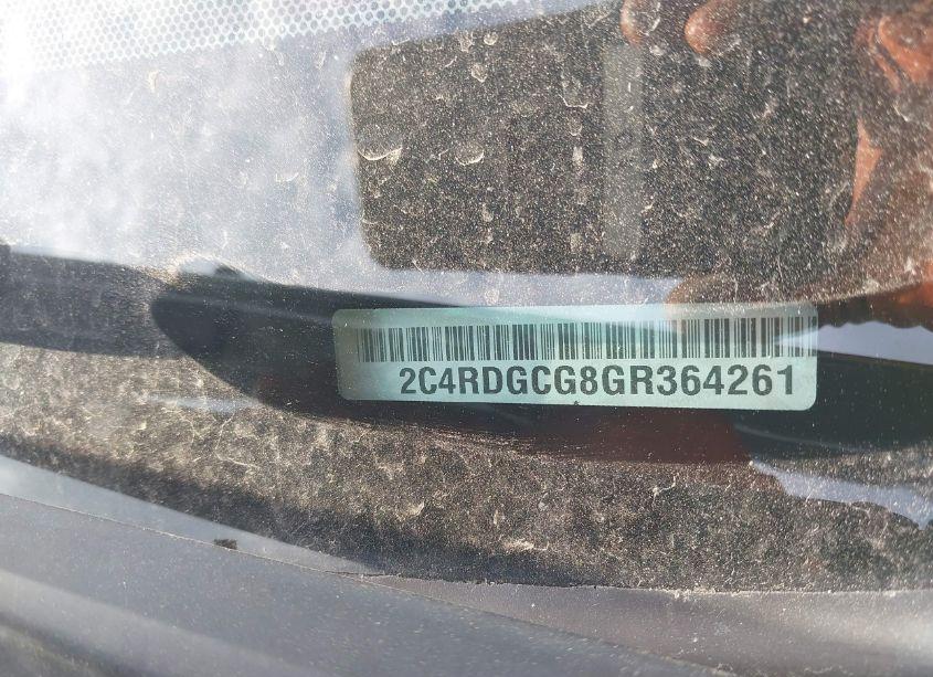 Photo 9 of 2016 Dodge Grand CARAVAN SXT (VIN 2C4RDGCG8GR364261)