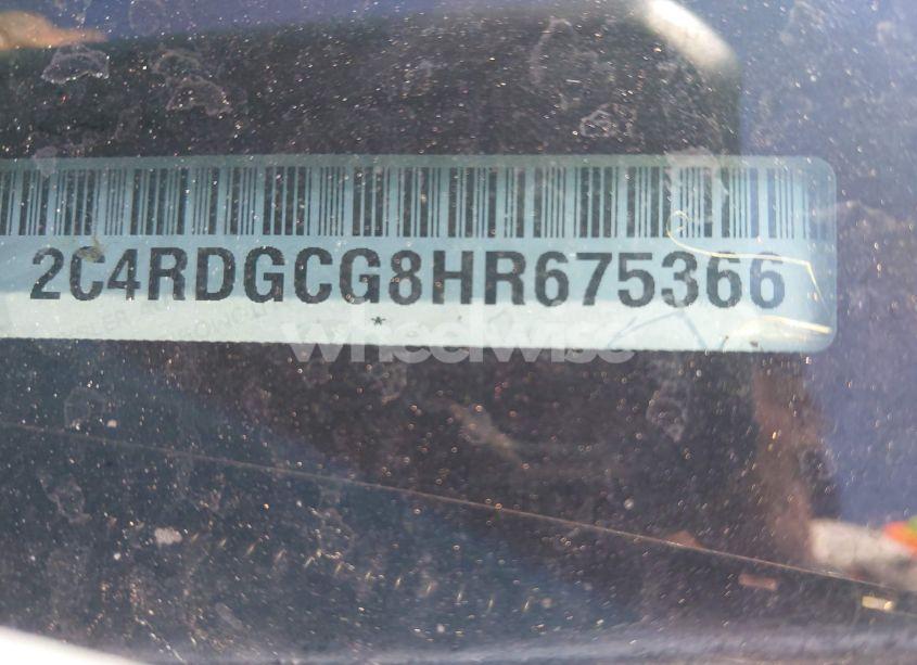 Photo 9 of 2017 Dodge Grand CARAVAN SXT (VIN 2C4RDGCG8HR675366)