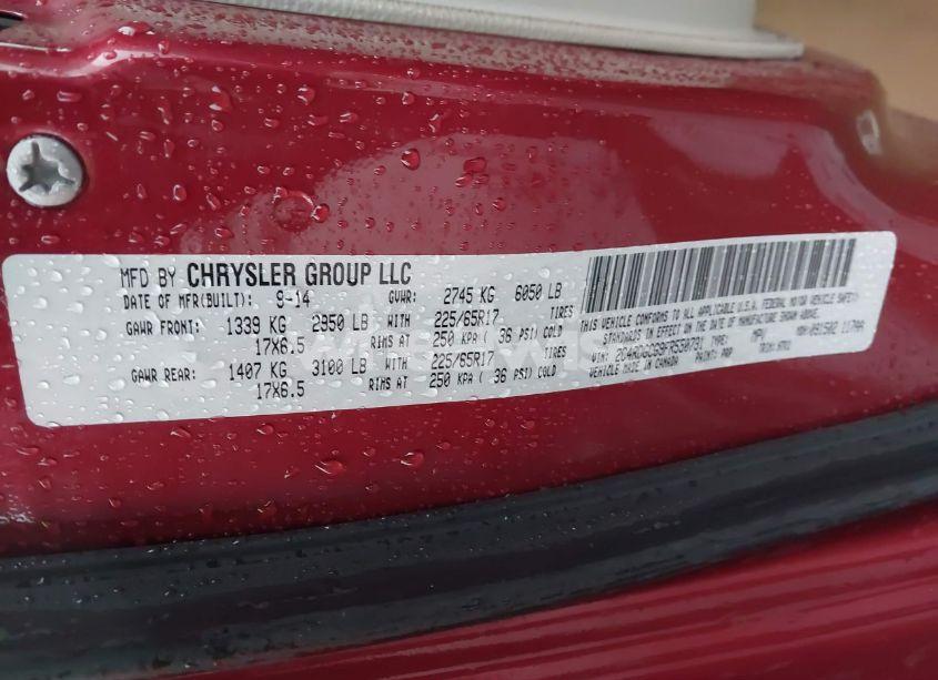 Photo 9 of 2015 Dodge Grand CARAVAN SXT (VIN 2C4RDGCG9FR550731)