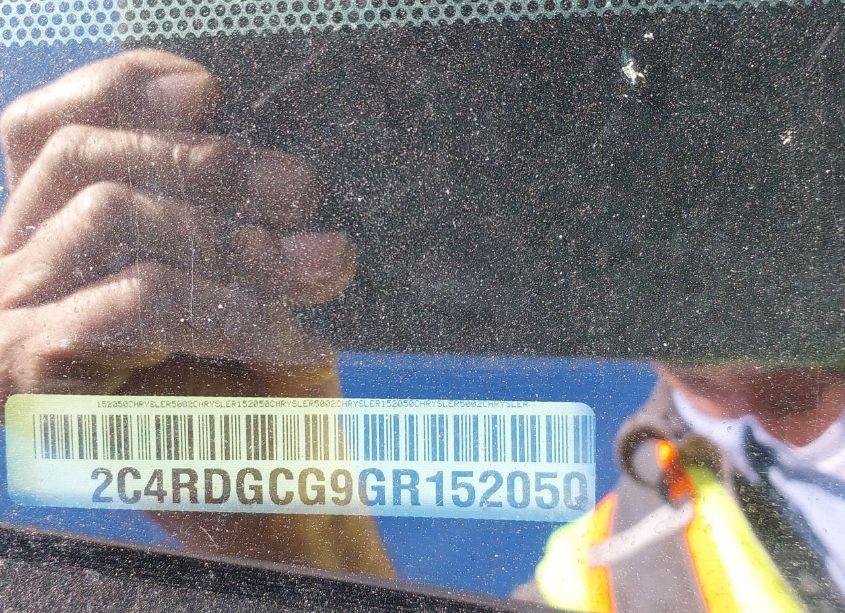 Photo 9 of 2016 Dodge Grand CARAVAN SXT (VIN 2C4RDGCG9GR152050)