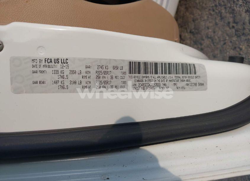 Photo 9 of 2016 Dodge Grand CARAVAN SXT (VIN 2C4RDGCGXGR257633)