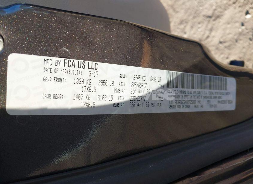 Photo 9 of 2017 Dodge Grand CARAVAN SXT (VIN 2C4RDGCGXHR735888)