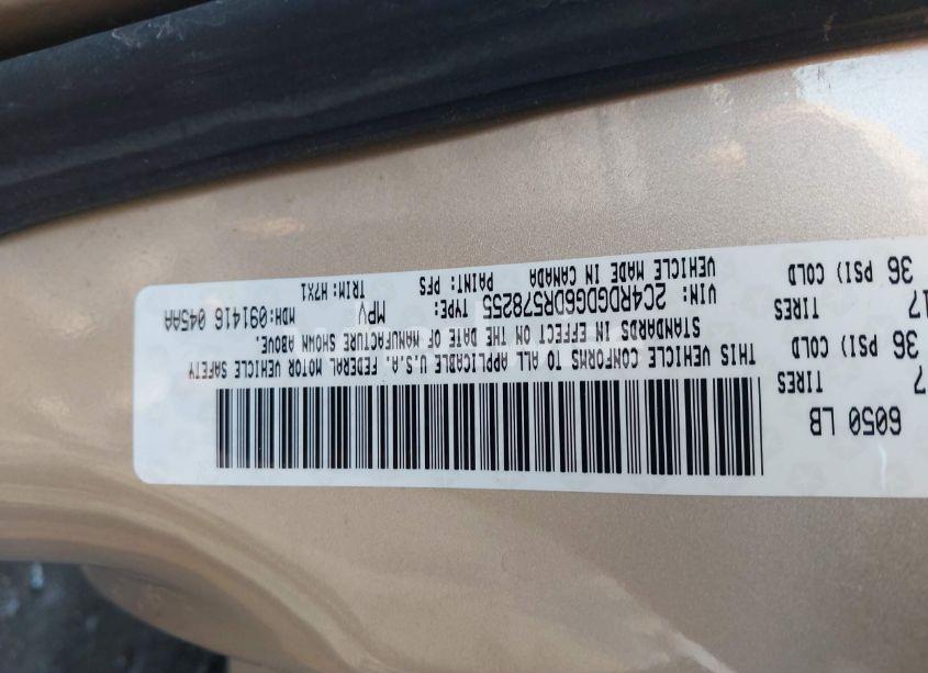 Photo 9 of 2013 Dodge Grand CARAVAN CREW (VIN 2C4RDGDG6DR578255)