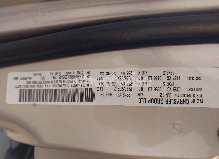 Photo 9 of 2012 Dodge Grand CARAVAN CREW (VIN 2C4RDGDG8CR399438)