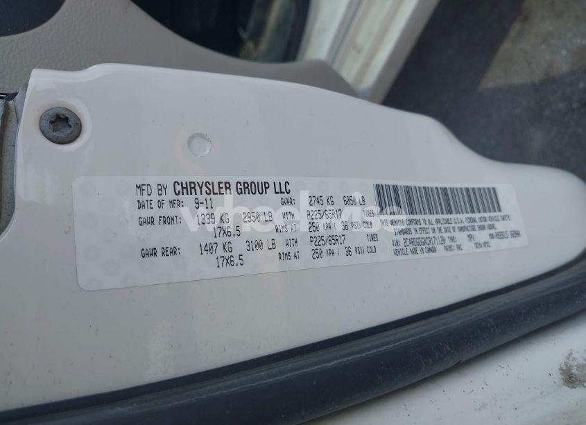 Photo 9 of 2012 Dodge Grand CARAVAN CREW (VIN 2C4RDGDGXCR171120)