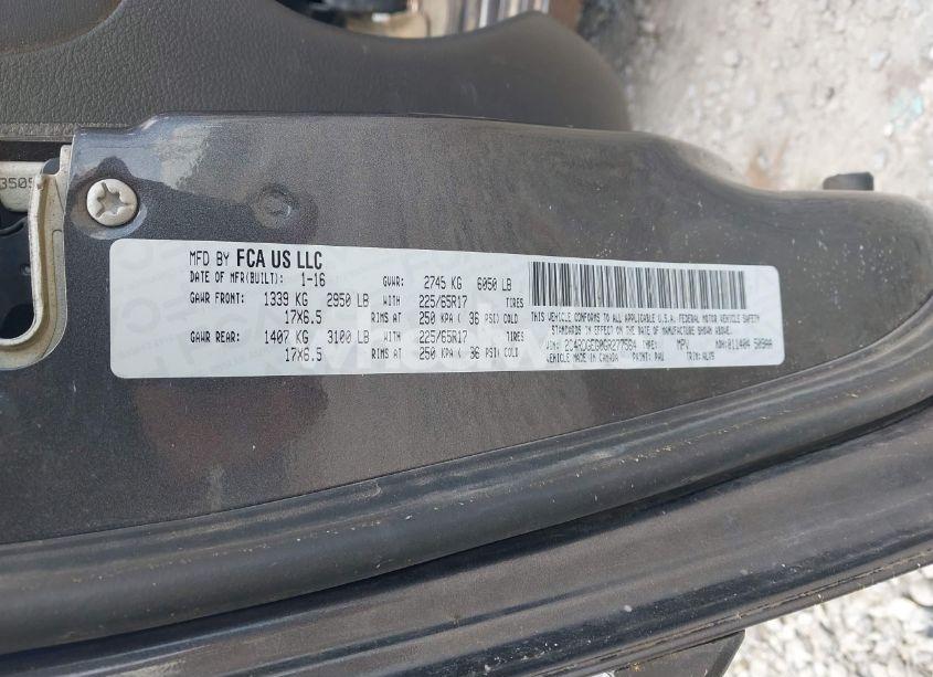 Photo 9 of 2016 Dodge Grand CARAVAN R/T (VIN 2C4RDGEG0GR277564)