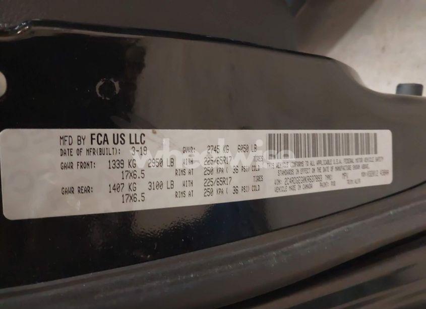 Photo 9 of 2019 Dodge Grand CARAVAN GT (VIN 2C4RDGEG0KR637893)