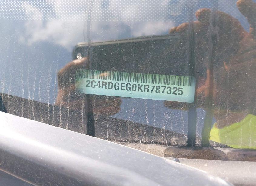 Photo 9 of 2019 Dodge Grand CARAVAN GT (VIN 2C4RDGEG0KR787325)