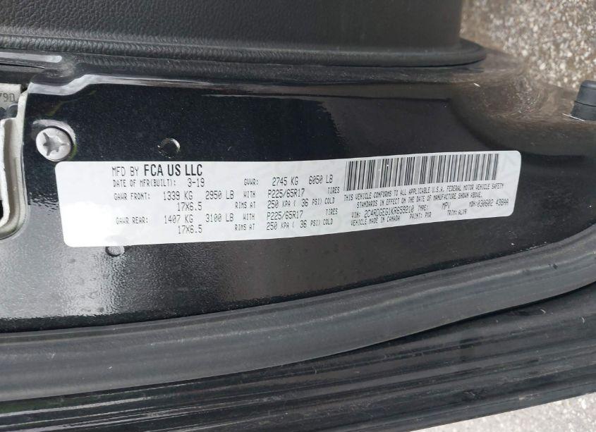 Photo 9 of 2019 Dodge Grand CARAVAN GT (VIN 2C4RDGEG1KR659210)