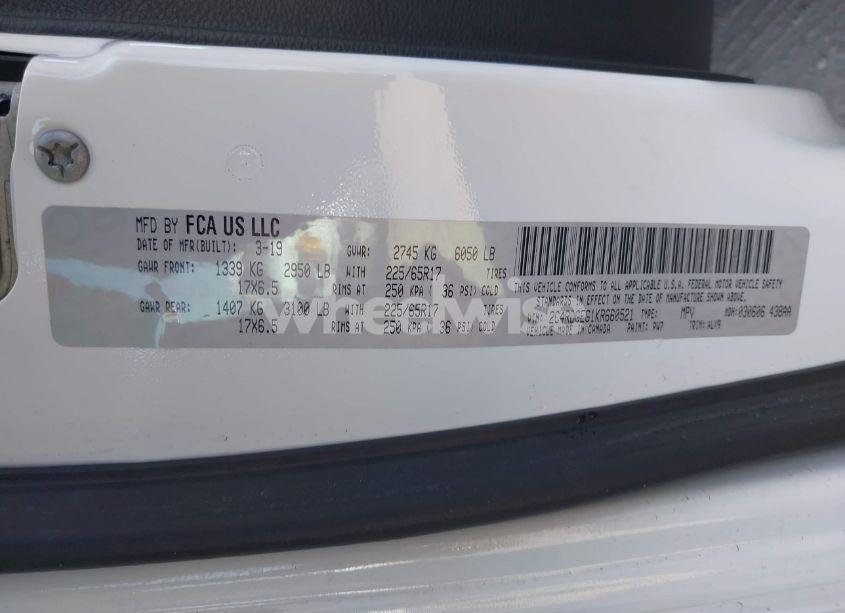 Photo 9 of 2019 Dodge Grand CARAVAN GT (VIN 2C4RDGEG1KR660521)