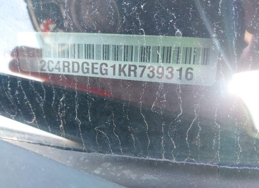 Photo 9 of 2019 Dodge Grand CARAVAN GT (VIN 2C4RDGEG1KR739316)