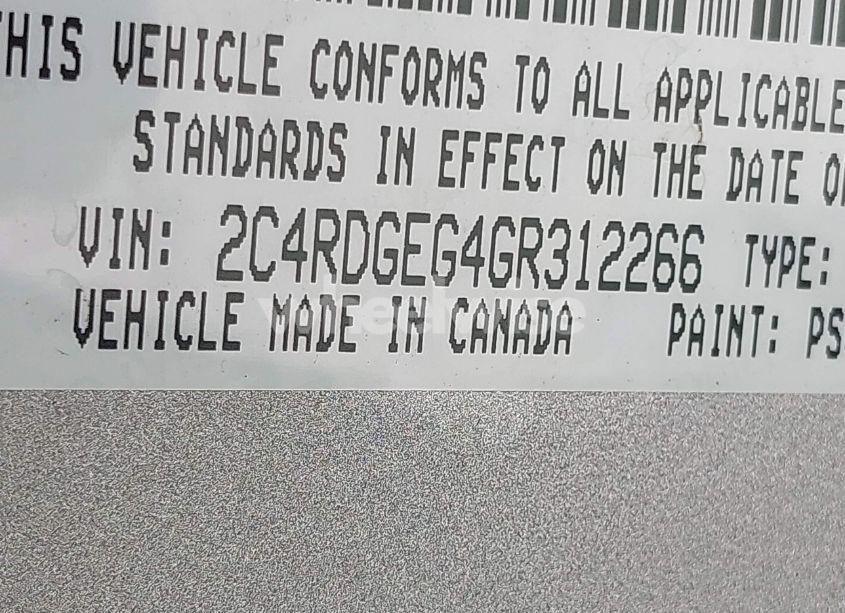 Photo 9 of 2016 Dodge Grand CARAVAN R/T (VIN 2C4RDGEG4GR312266)